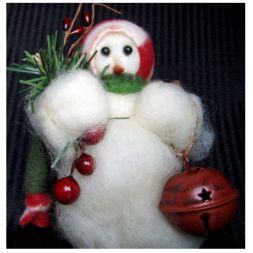 Original Wooly Snowman - It's Christmas Time - Wooly® Primitive Snowman