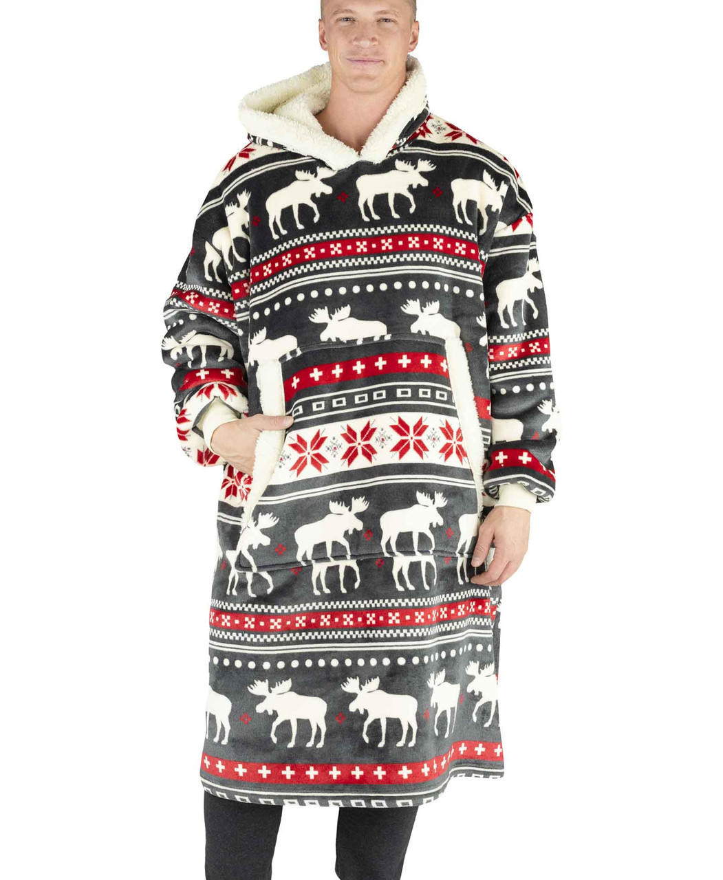 Cabin Fair Isle Blanket Hoodie