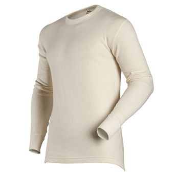 Men's Authentic Wool Plus Long Sleeve Crew