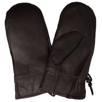 Men's Premium Leather Mitten With Glove Fingers Inside