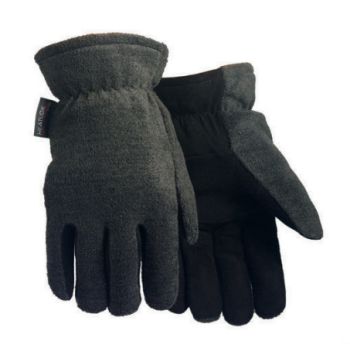 Deer Suede Leather Palm Gloves