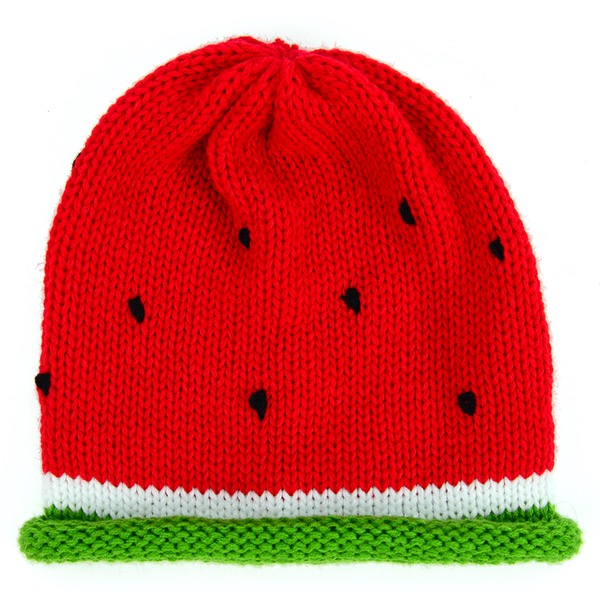 Watermelon Knit Food Hat