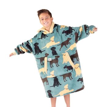Labs Kid Oversized Wearable Blanket Hoodie