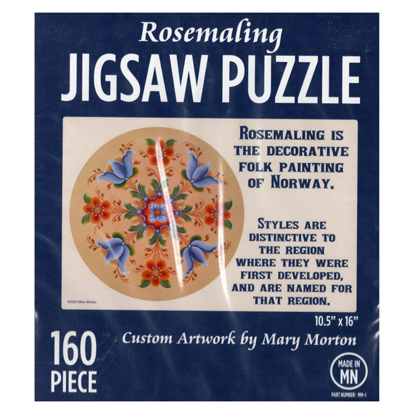 Rosemaling Jigsaw Puzzle