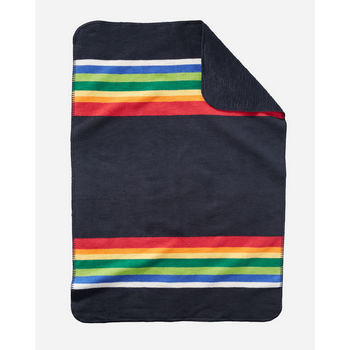 Crater Lake Organic Cotton Baby Blanket