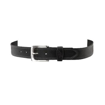 Triple Stitch Leather Belt for Men