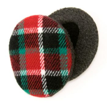 Red & Green Plaid Earbags