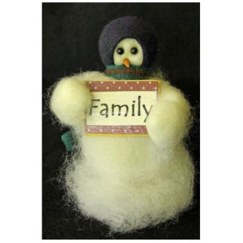 Family - Wooly® Primitive Snowman