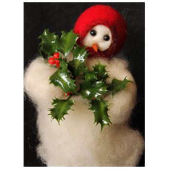 Deck the Halls - Wooly® Primitive Snowman