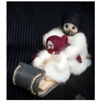Friends - Wooly® Primitive Snowman