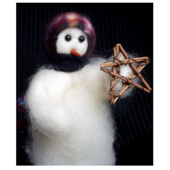 Lone Star - Wooly® Primitive Snowman