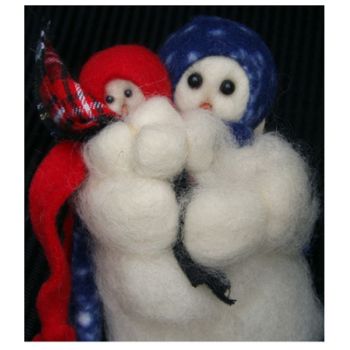 My Mother's Love - Wooly® Primitive Snowman