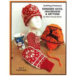 Items of Local Interest - Reindeer Hats, Headbands & Mittens: Knitting Patterns (Vol. 5, 3 Patterns)
