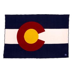 Faribault Woolen Mills - Colorado Flag Wool Throw