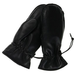 Fraas - Woman's Premium Leather Mitten With Glove Fingers Inside 
