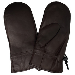 Fraas - Men's Premium Leather Mitten With Glove Fingers Inside 