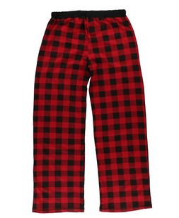 Moose Plaid Women's Fitted Pant