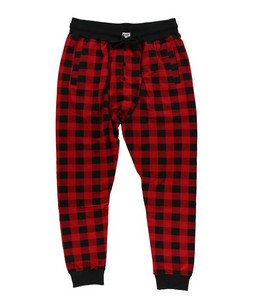 Lazy One - Related Products Red Plaid Men's Long Johns