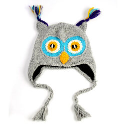 Minga - Owl (colorful) Animal Hat
