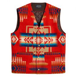 Pendleton Woolen Mills - Men's Quilted Snap Chief Joseph Vest