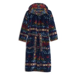  - Unisex Autumn Birch Cotton Terry Velour Bathrobe