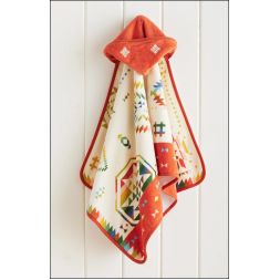 Wild Blooms Hooded Baby Towel