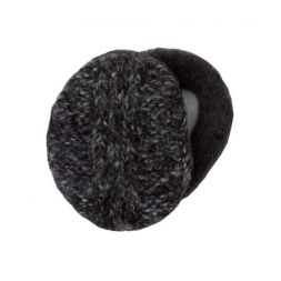  - Mohair Charcoal Earbags