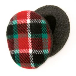 Sprigs Earbags - Red & Green Plaid Earbags