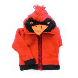 Minga - Cardinal Kid's Animal Sweater
