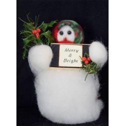 Original Wooly Snowman - Merry & Bright - Wooly® Primitive Snowman